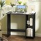 Space Saving Small Computer Desk with 3-Position Adjustable Shelf